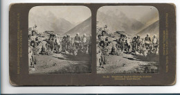 Y24201/ Stereofoto Westl. Zentral-Himalaya Kumson, Groß-Martoli Hirtendorf 1900 - Sonstige & Ohne Zuordnung