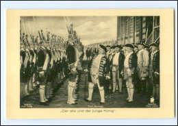 Y21743/ Emil Jannings In "Der Alte Und Der Junge König" Ross Foto AK Ca.1935 - Artistes