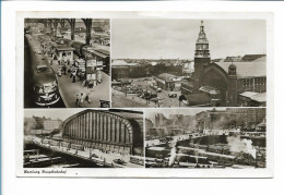 XX14743/ Hamburg Hauptbahnhof AK 1956 - Mitte