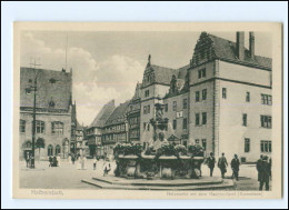 XX00603-388./ Halberstadt Holzmarkt  Brunnen AK 1915 - Other & Unclassified