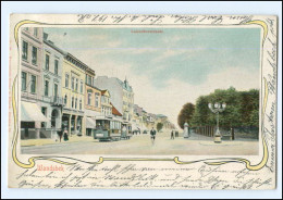 #080/ Hamburg Wandsbek Lübeckerstr. Straßenbahn AK 1905 - Wandsbek