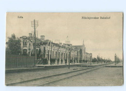 U2473/ Lida Nikolajewsker Bahnhof Weißrussland AK 1917 - Bielorussia