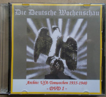 Die Deutsche Wochenschau - 1939-45 - DVD X 16 - NS Deutschland, Europa, Wehrmacht, Waffen-SS, HJ, NSDAP, 2WK, Ostfront - 1939-45