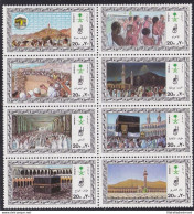 1986 ARABIA SAUDITA/SAUDI ARABIA, SG 1460/1467 Set Of 8 MNH/** - Arabia Saudita