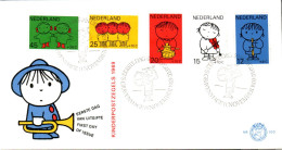 PAYS BAS FDC 1969 POUR LA JEUNESSE - FDC