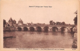 CHATELLERAULT Le Pont Henri IV Sur La Vienne 27(scan Recto-verso) MA1720 - Chatellerault