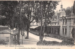 PLOMBIERES LES BAINS Petite Promenade Devant Le Casino 22(scan Recto-verso) MA1715 - Plombieres Les Bains