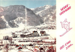 Les Joies De La Neige A SERRE CHEVALIER La Salle Les Alpes Villeneuve 2(scan Recto-verso) MA1724 - Serre Chevalier