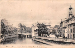 EPINAL Le Canal Et Le Pont Des 4 Nations 23(scan Recto-verso) MA1750 - Epinal