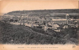 FECAMP Vue Generale Prise De La Cote Saint Jacques 15(scan Recto-verso) MA1745 - Fécamp