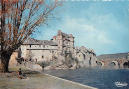 ESPALION Le Vieux Palais Et Le Pont Rouge 20(scan Recto-verso) MA1773 - Espalion