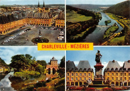 CHARLEVILLE MEZIERES La Place Ducale Et La Statue 12(scan Recto-verso) MA1763 - Charleville
