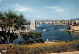 MARSEILLE Le Vieux Port Vu Des Jardins Du Pharo 17(scan Recto-verso) MA1797 - Vieux Port, Saint Victor, Le Panier