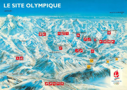 Jeux Olympiques D'hiver De 1992 à ALBERTVILLE   LE SITE  12 (scan Recto-verso)MA1788 - Albertville