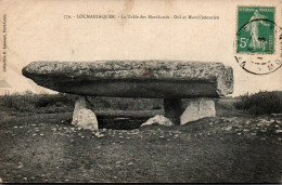 N°202 W -cpa Locmariaquer -la Table Des Marchands- - Dolmen & Menhire