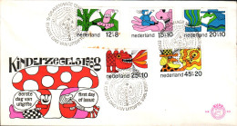 PAYS BAS FDC POUR LA JEUNESSE FDC 1968 - FDC