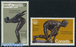 Canada 1975 Olympic Games 2v, Mint NH, Sport - Olympic Games - Swimming - Neufs