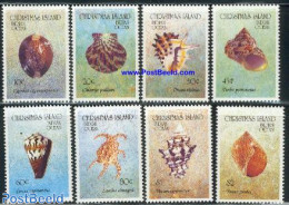 Christmas Islands 1992 Definitives, Shells 8v, Mint NH, Nature - Shells & Crustaceans - Meereswelt
