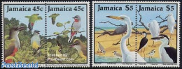 Jamaica 1988 Birds 2x2v [:], Mint NH, Nature - Birds - Parrots - Giamaica (1962-...)