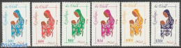 Chad 1984 Christmas 6v, Mint NH, Religion - Christmas - Other & Unclassified