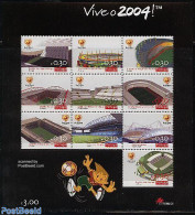 Portugal 2003 Football Stadiums 10v M/s, Mint NH, Sport - Football - Nuevos