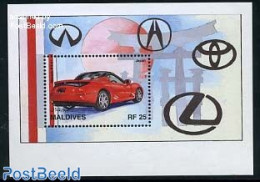 Maldives 1997 Mazda RX10 S/s, Mint NH, Transport - Automobiles - Automobili