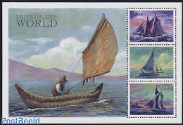 Uganda 1998 Ships 3v M/s, Mint NH, Transport - Ships And Boats - Boten