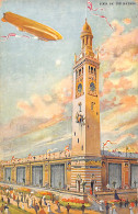 Belgique - Exposition Universelle De Bruxelles 1910 - Dirigeable - Tour De 100 Mètres - Wereldtentoonstellingen