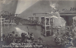 België - NIEUWPOORT (W. Vl.) Nachtelijke Strijd In Het Overstromingsgebied Bij Nieuwpoort - Eerste Wereldoorlog - Nieuwpoort