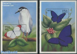 Maldives 1999 Butterflies 2 S/s, Mint NH, Nature - Butterflies - Maldive (1965-...)