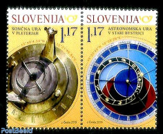Slovenia 2019 Joint Issue Slowakia 2v [:], Mint NH, Science - Various - Astronomy - Joint Issues - Astrologie