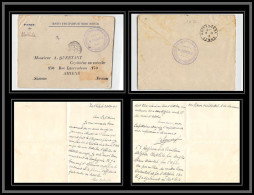 1032 LAC 6ème Régiment De Tirailleurs Algériens 4ème Bataillon Poste De Nekhila 1913 Lettre Cover Occupation Du Maroc - Lettres & Documents