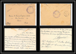 1001 LAC 6ème Régiment De Tirailleurs Algériens 14ème Cie Mahiridja 1913 Lettre Occupation Du Maroc Secteur 109 - Briefe U. Dokumente