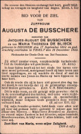 Augusta De Busschere (1854-1932) - Images Religieuses
