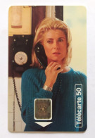 Télécarte France - Téléphone Et Cinéma - Catherine Deneuve - Zonder Classificatie