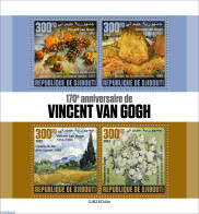 Djibouti 2023 Vincent Van Gogh, Mint NH, Nature - Flowers & Plants - Fruit - Trees & Forests - Art - Paintings - Vince.. - Frutas