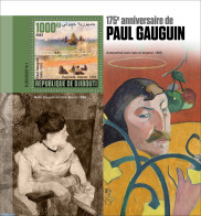 Djibouti 2023 Paul Gauguin, Mint NH, Art - Paintings - Paul Gauguin - Djibouti (1977-...)