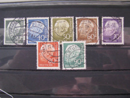 BRD  259-265  O - Used Stamps