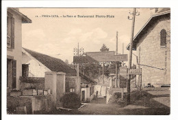 06 - PEIRA CAVA - Environ De LUCERAM - La Poste - Restaurant Pension Pierre Plate - Lucéram