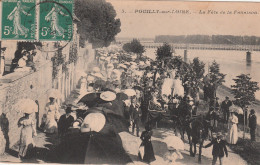 58 POUILLY-sur-LOIRE       La Fête De La Fanaison        SUP  PLAN 1911      RARE - Pouilly Sur Loire