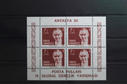 Türkei Block 22 A Mit 2617 Postfrisch #UQ440 - Andere & Zonder Classificatie