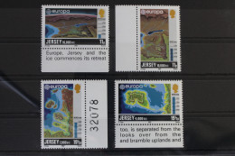 Großbritannien Jersey 278-281 Postfrisch Europa: Historische Ereignisse #WB439 - Jersey