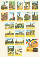 Netherlands 21 Old Matchbox Labels  IFA - Zündholzschachteletiketten