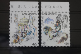 San Marino 1249-1250 Postfrisch Europa: Historische Ereignisse #WB411 - Andere & Zonder Classificatie