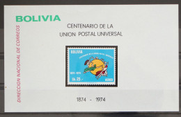 Bolivien Block 65 Postfrisch UPU #GC782 - Bolivia