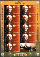 Artsakh 2021 "A. Sakharov (1921-1989) Laureate Of The Nobel Prize"For Peace And Human Rights"(1975) Sheet Quality:100% - Arménie