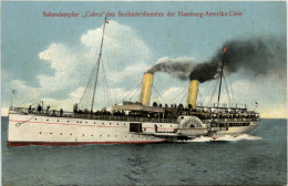 Salondampfer Cobra Des Seebäderdienstes Der Hamburg-Amerika Linie - Steamers