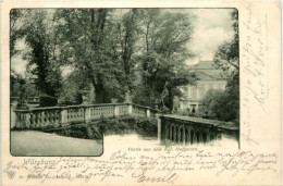 Würzburg, Partie Aus Dem Kgl. Hofgarten - Wuerzburg