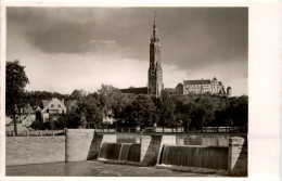 Landshut, St. Martinskirche Mit Feste Trausnitz - Landshut