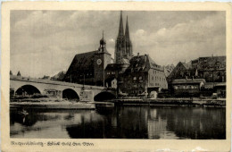 Regensburg, Blick Auf Dom - Regensburg